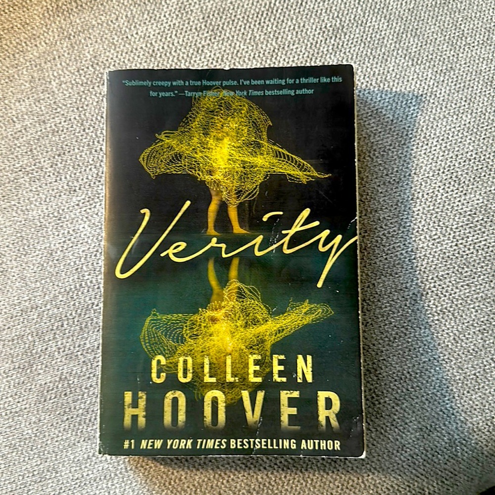 Verity novel by Colleen Hoover